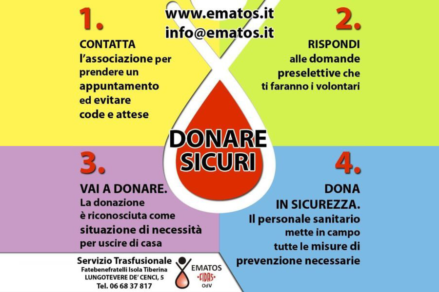 Al momento stai visualizzando Coronavirus: spostamenti consentiti per i donatori di sangue (scarica il modulo per l’autodichiarazione)
