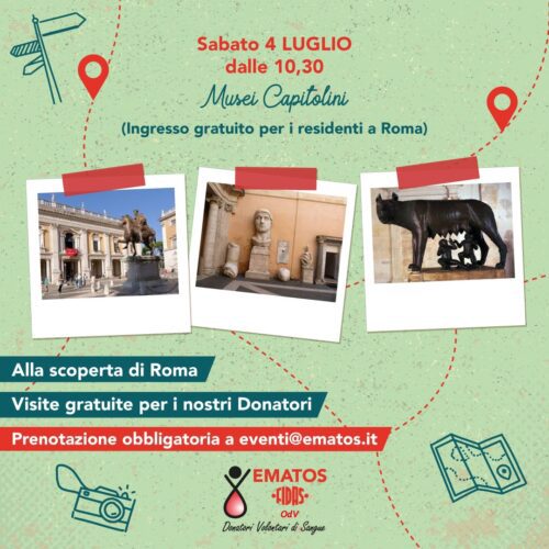 Scopri di più sull'articolo Sabato 4 luglio visita guidata ai Musei Capitolini