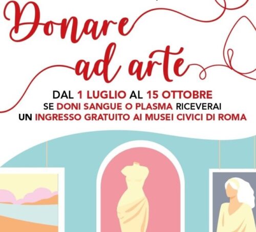 Scopri di più sull'articolo Ingresso gratuito nei Musei Civici di Roma per i donatori di sangue